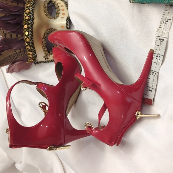 BCBGeneration RED, heels with strap - Picture 8 of 9